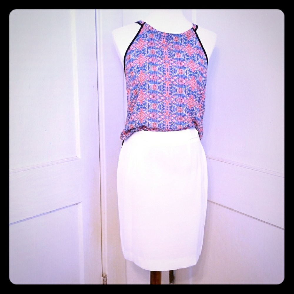 Hillard and Hanson Knee Length Pencil Skirt